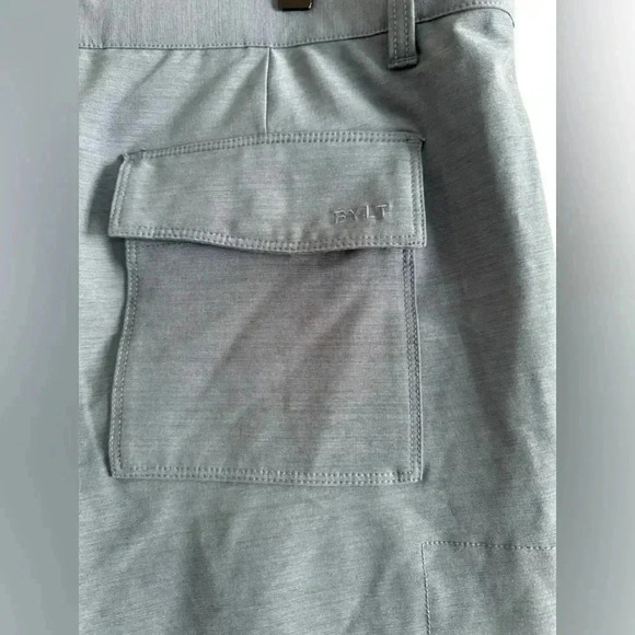 Bylt Premium Basics Kinetic Shorts in Gray  Men's 40 - Picture 8 of 13